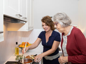 Saar aan Huis , eten koken samen